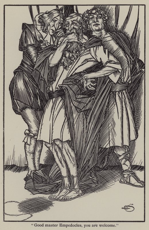 Illustrazione per The Essays of Elia di Charles Lamb da A. Garth Jones