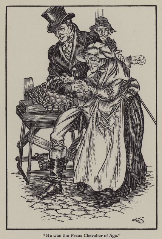Illustrazione per The Essays of Elia di Charles Lamb da A. Garth Jones