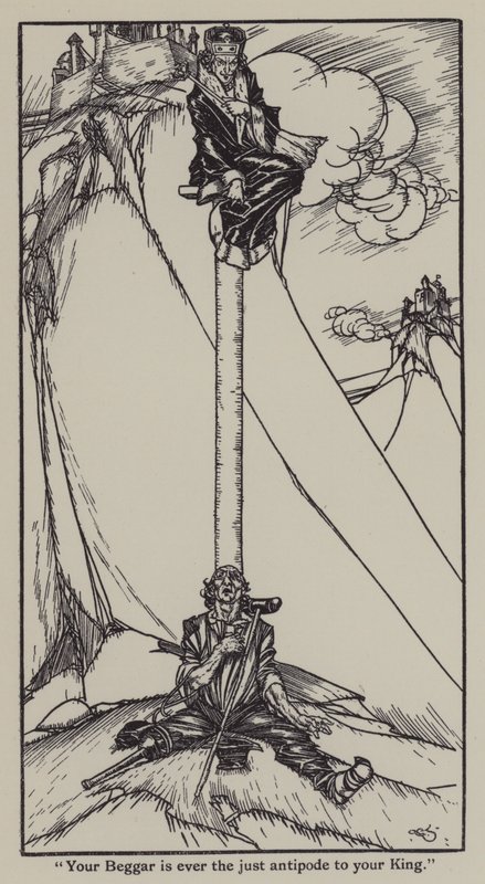 Illustrazione per The Essays of Elia di Charles Lamb da A. Garth Jones