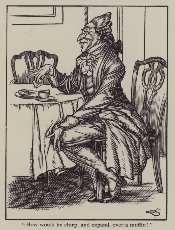 Illustrazione per The Essays of Elia di Charles Lamb da A. Garth Jones