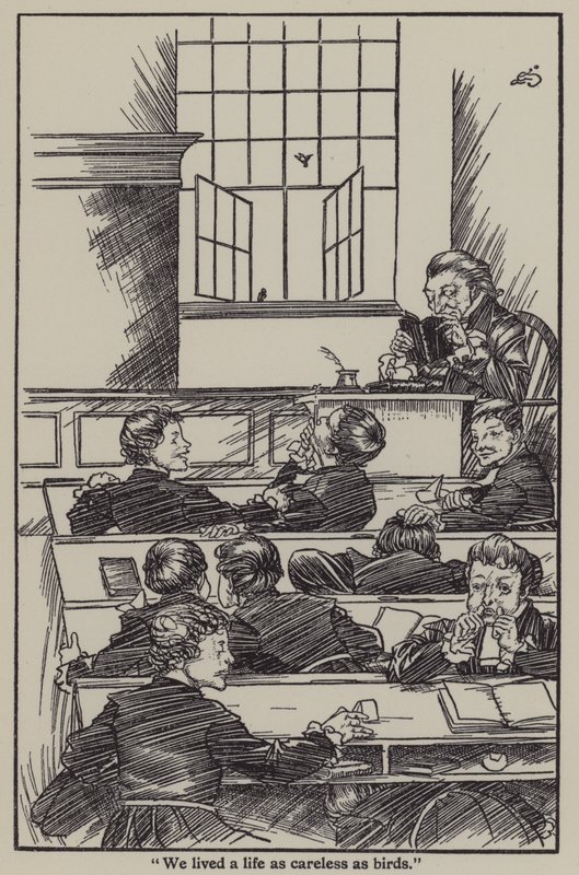 Illustrazione per The Essays of Elia di Charles Lamb da A. Garth Jones