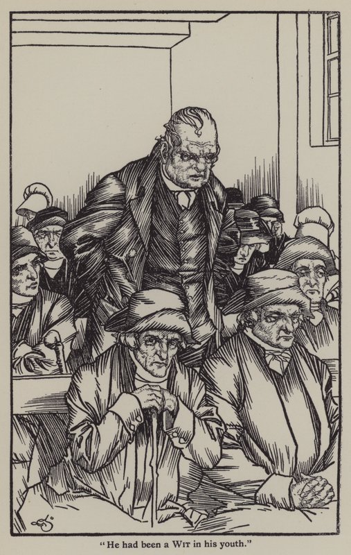 Illustrazione per The Essays of Elia di Charles Lamb da A. Garth Jones