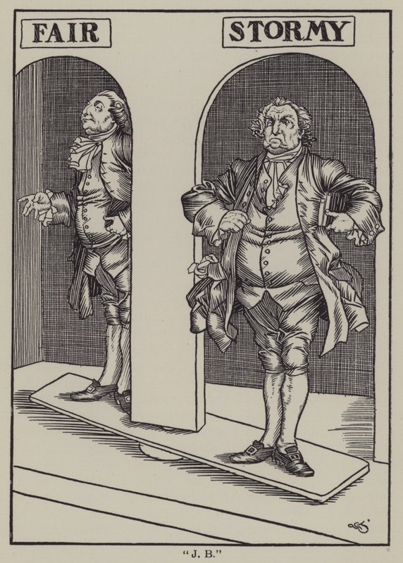 Illustrazione per The Essays of Elia di Charles Lamb da A. Garth Jones