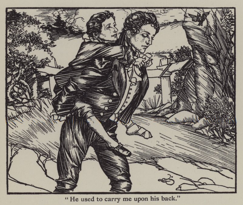 Illustrazione per The Essays of Elia di Charles Lamb da A. Garth Jones