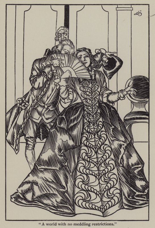 Illustrazione per The Essays of Elia di Charles Lamb da A. Garth Jones