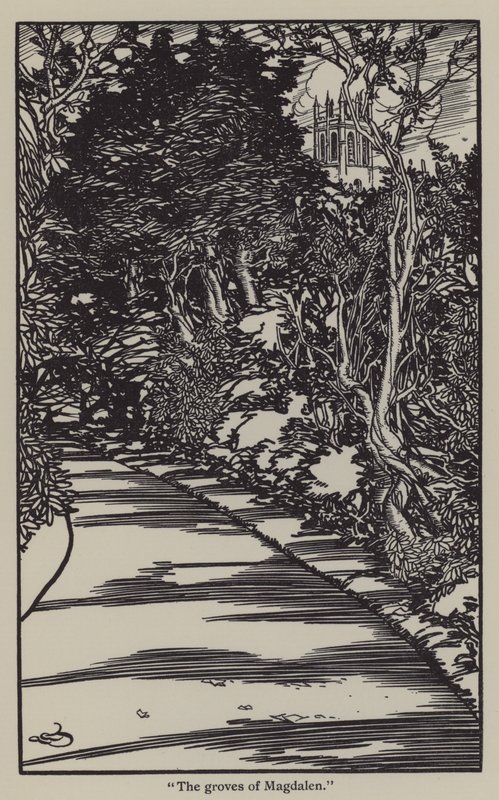 Illustrazione per The Essays of Elia di Charles Lamb da A. Garth Jones