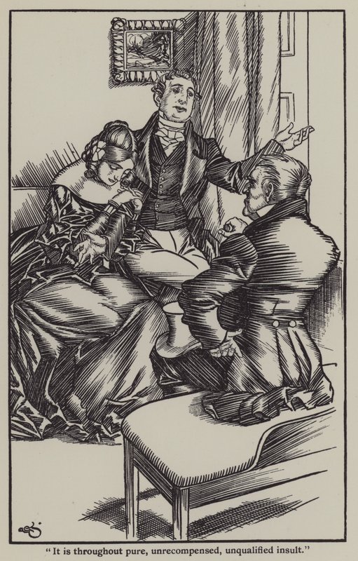 Illustrazione per The Essays of Elia di Charles Lamb da A. Garth Jones