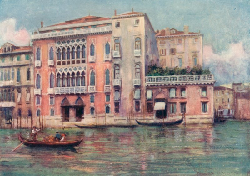 Palazzo Pisani-Moretta da A. Trevor Haddon
