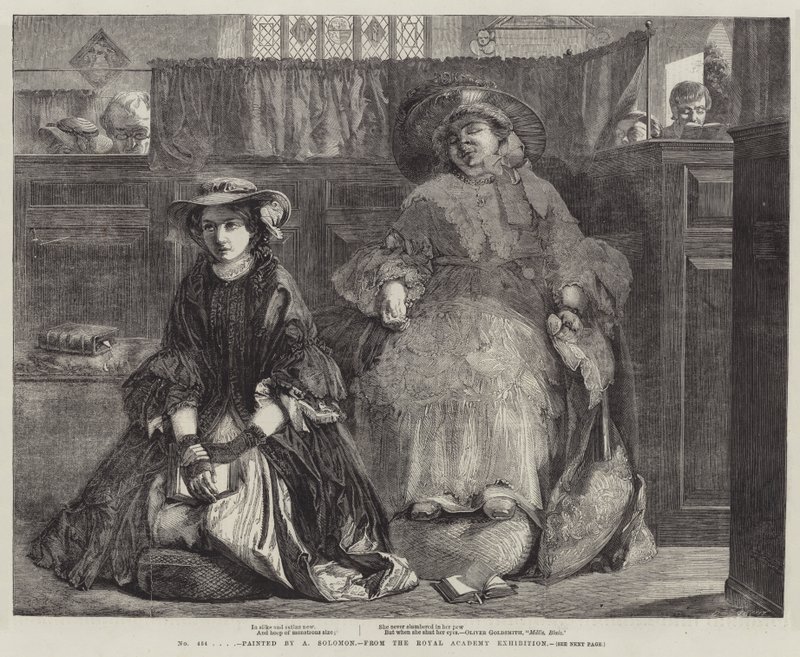 Esposizione della Royal Academy da Abraham Solomon