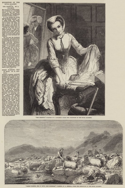 Esposizione della Royal Academy da Abraham Solomon