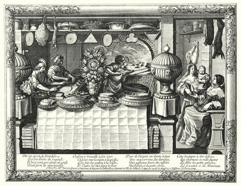 Il pasticciere da Abraham (after) Bosse