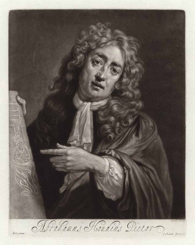 Ritratto di Abraham Hondius da Abraham Danielsz. Hondius
