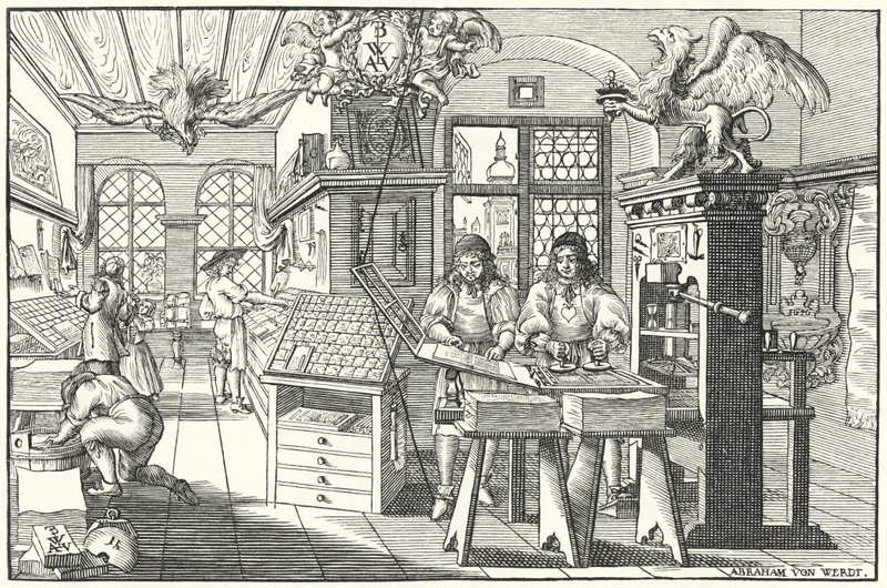 Officina tipografica da Abraham van Werdt