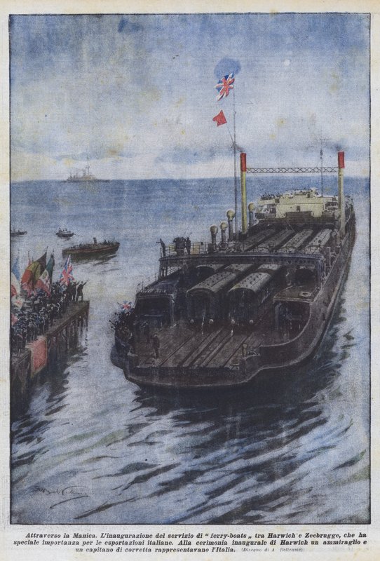 Attraverso la Manica da Achille Beltrame
