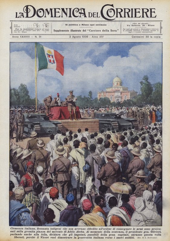 Clemenza italiana da Achille Beltrame