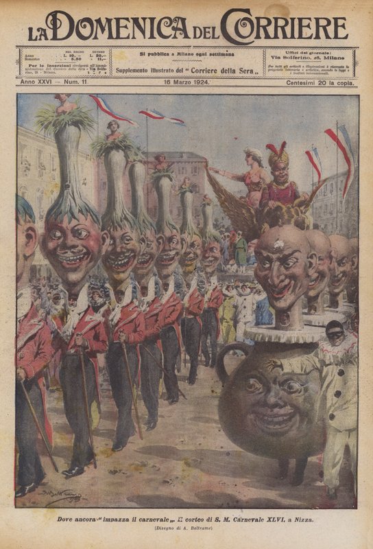 Dove ancora impazza il carnevale da Achille Beltrame