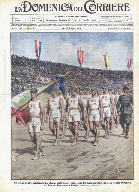 Gli Italiani alle Olimpiadi da Achille Beltrame