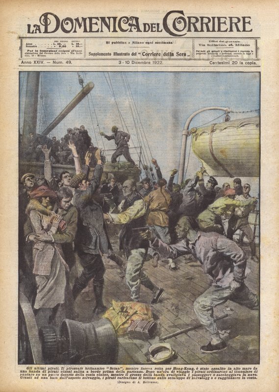 Gli ultimi pirati da Achille Beltrame