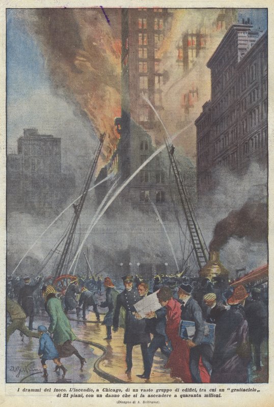 I drammi del fuoco da Achille Beltrame