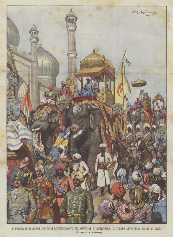 Il Durbar in India per l
