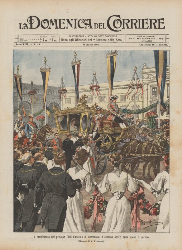 Il matrimonio del principe Eitel Federico di Germania, l