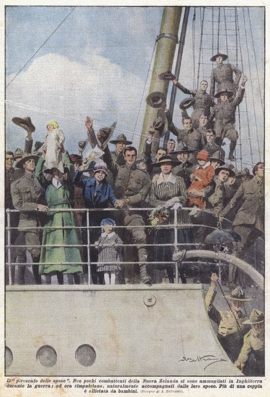 Il piroscafo delle spose da Achille Beltrame
