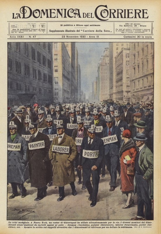 La crisi mondiale da Achille Beltrame