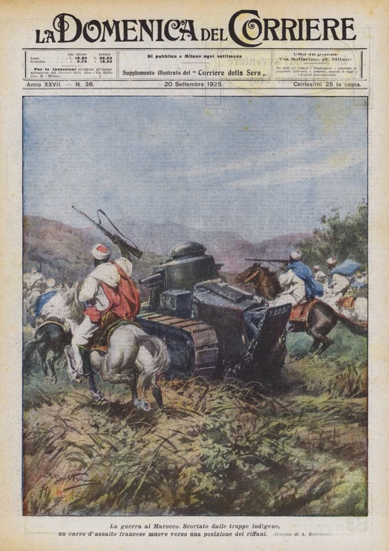 La guerra al Marocco da Achille Beltrame