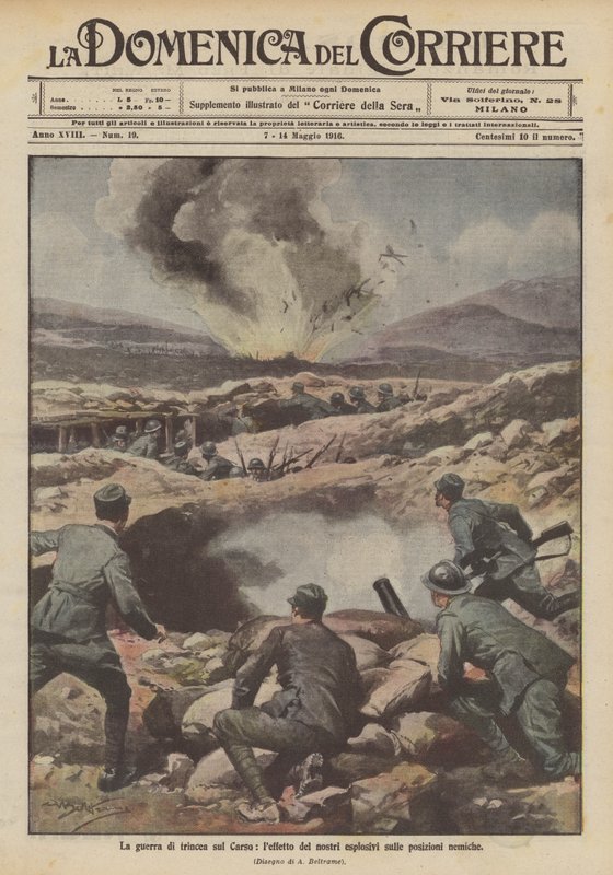 La guerra di trincea sul Carso, l
