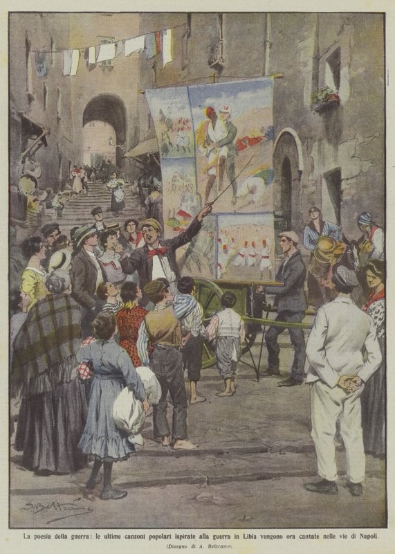La poesia della guerra da Achille Beltrame
