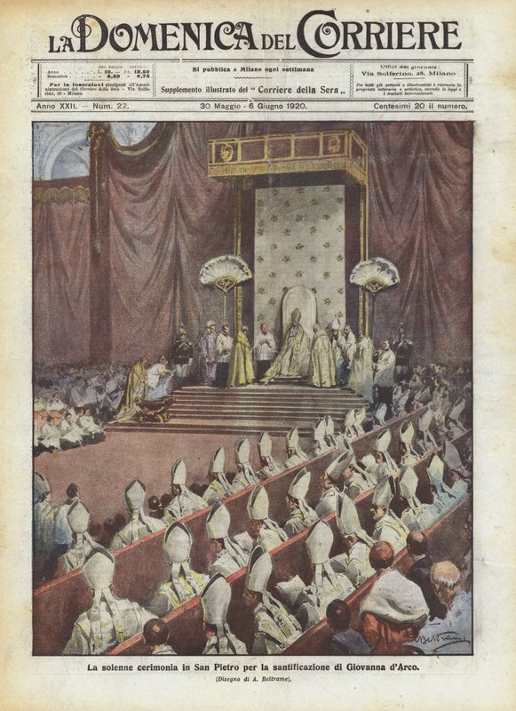 La solenne cerimonia in San Pietro per la santificazione di Giovanna d