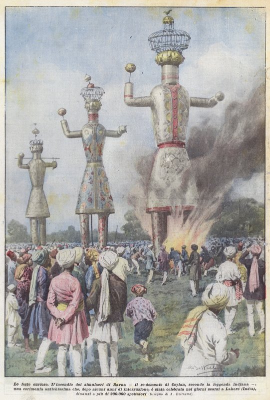 Le feste curiose da Achille Beltrame