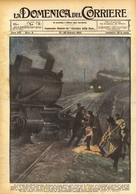 Le prodezze dei ribelli irlandesi da Achille Beltrame