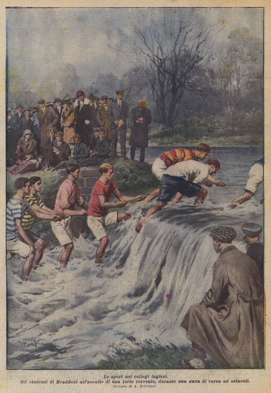 Lo sport nei collegi inglesi da Achille Beltrame