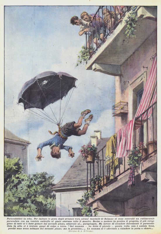 Paracadutisti in erba da Achille Beltrame