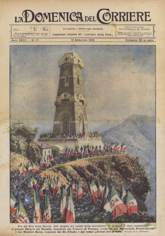Per gli Eroi della Patria da Achille Beltrame