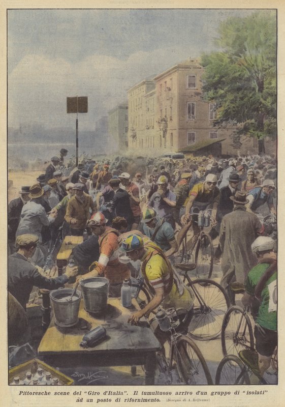 Pittoresche scene del Giro d