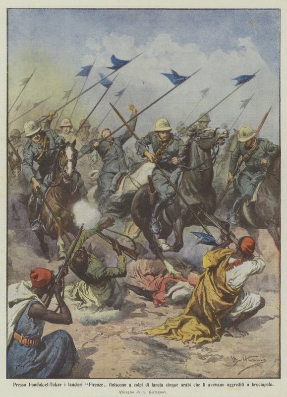 Presso Fonduk-el-Tokar da Achille Beltrame