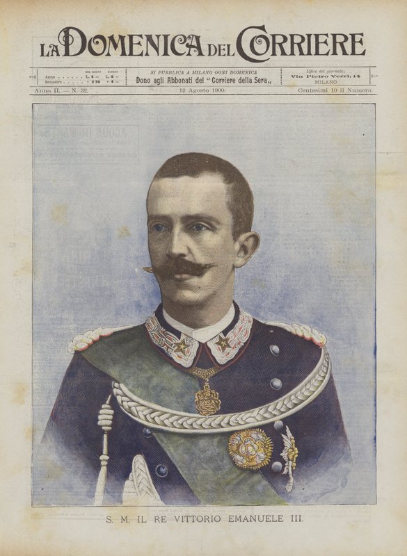 S.M. il re Vittorio Emanuele III da Achille Beltrame