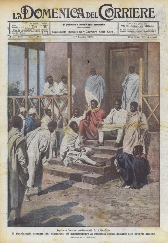 Sopravvivenze medioevali in Abissinia da Achille Beltrame