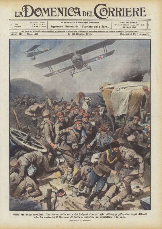 Sulla via della sconfitta da Achille Beltrame