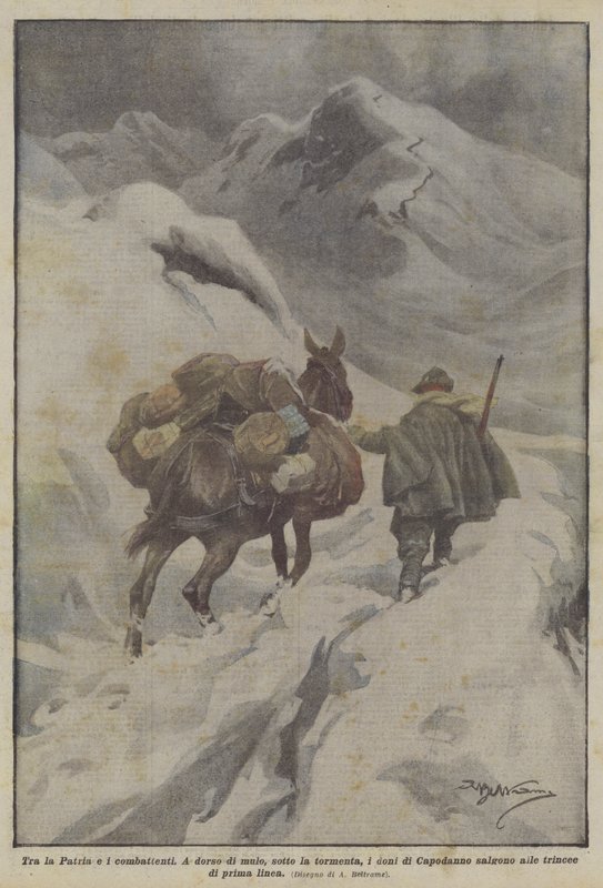 Tra la Patria e i combattenti da Achille Beltrame