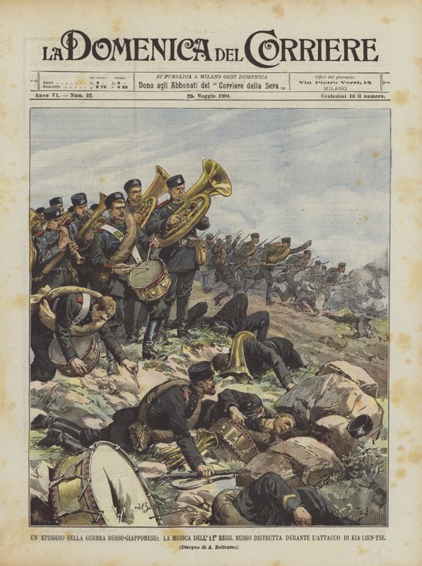 Un episodio della guerra russo-giapponese, la musica dell