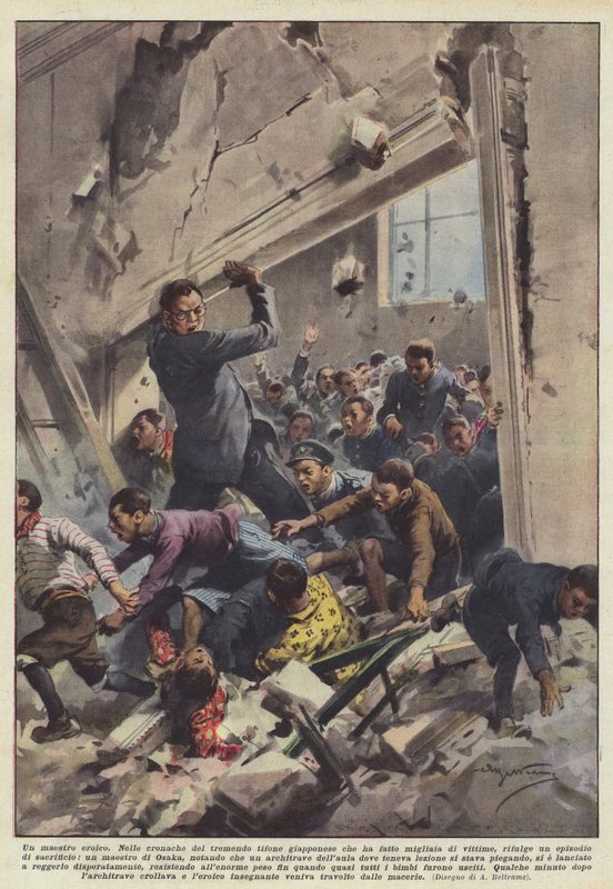 Un maestro eroico da Achille Beltrame