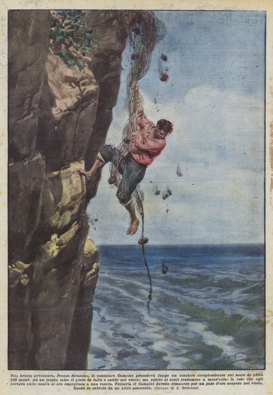 Una brutta avventura da Achille Beltrame
