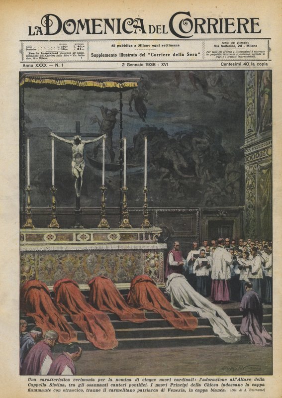 Una caratteristica cerimonia per la nomina di cinque nuovi cardinali, l