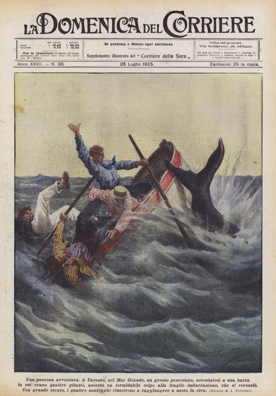 Una paurosa avventura da Achille Beltrame