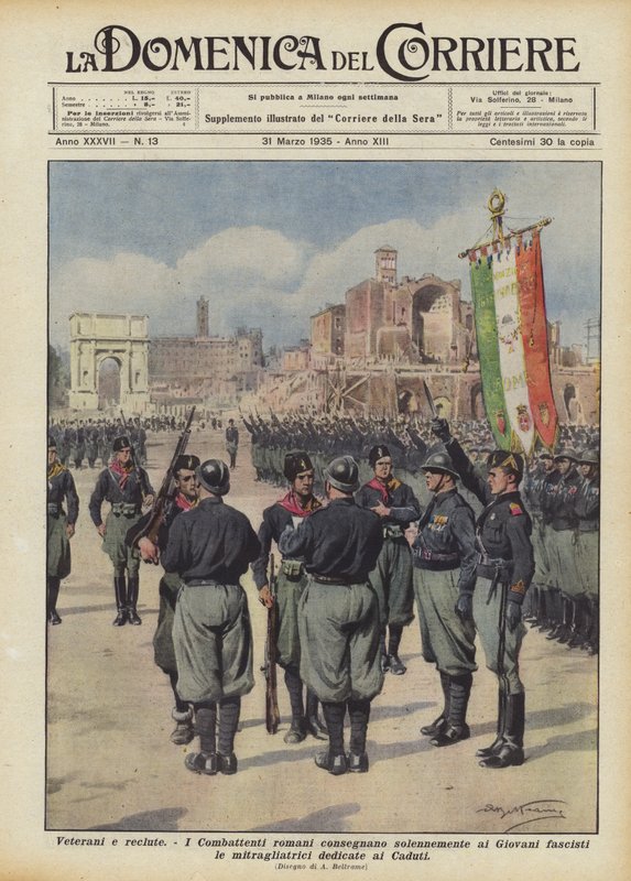 Veterani e reclute da Achille Beltrame