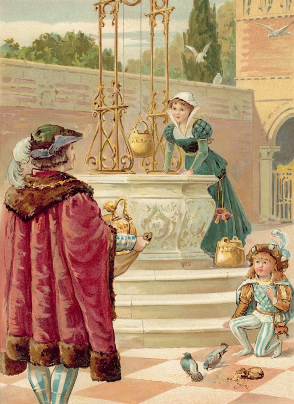 Giovanni il fedele al palazzo d