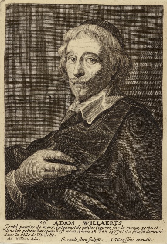 Ritratto di Adam Willaerts da Adam Willaerts